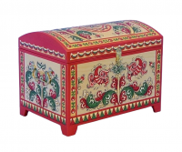 Сундучок малый (Борецкая роспись) 4