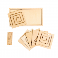 Межполушарная доска «Простые фигуры»