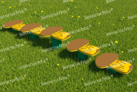 Полоса препятствий «Белые грибы»