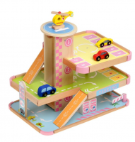 Игровой набор "Парковка с вертолетной площадкой"