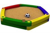 Пластиковая песочница из 6 элементов