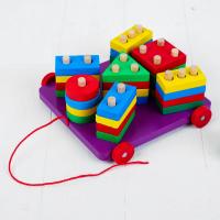 Пирамидка логическая - каталка