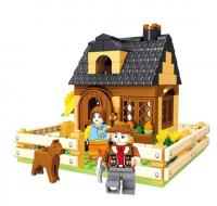 Конструктор "Ферма" дом 214 деталей