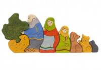 Деревянный пазл РЕПКА МАГНИТНАЯ