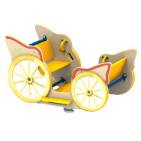 Качалка на пружине "Карета" для детей