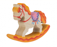 Качалка ЛОШАДКА С СЕДЛОМ