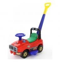 Автомобиль Джип-каталка с ручкой