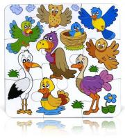 Пазл "Птицы"