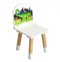 Стул детский деревянный ДИНОЗАВР