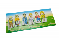 Пальчиковые куклы "Три поколения" (6 шт.)