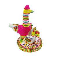 Филимоновская игрушка "С кормушкой" (10-13 см)