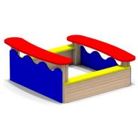 Песочница "Аквариум" без козырька