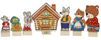 Набор фигурок для сказки "Теремок"