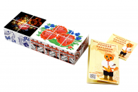 Набор деревянных кубиков РУССКАЯ НАРОДНАЯ РОСПИСЬ. Серия Патриотическое воспитание (УФ печать по дереву)