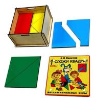 Игра "Сложи квадрат" уровень сложности 1 категория (элит)