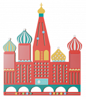 "Элемент настенной панели "Собор" патриотический