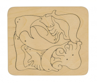 Головоломка МОРСКИЕ ОБИТАТЕЛИ