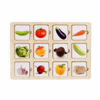 Головоломка-секретики «Овощи»