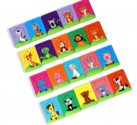 Игровой набор ЗАБАВНЫЕ ЖИВОТНЫЕ (по методике Сегена) (ХДФ, УФ печать)