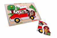 Рамка-вкладыши "Автомобиль красный"