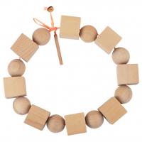 Счетный материал Бусы "Геометрия" (шар, куб) 16 деталей