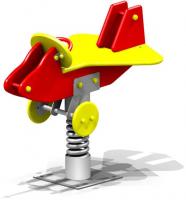 Качалка на пружине "Самолет"