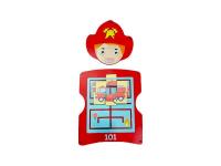 Дидактическая панель «Кем стать? Пожарный»