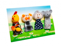 Театр "Курочка Ряба" пальчиковый