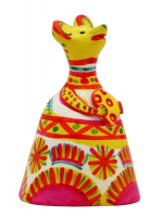 Филимоновская игрушка "Колокольчик"