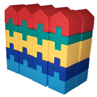 Конструктор "Строитель-пазл" (40 элементов)