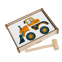 Логическая головоломка «Строительная техника»