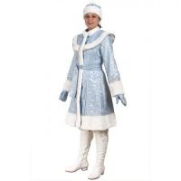 Костюм Снегурочка "Классика-М" сантун (голубой)