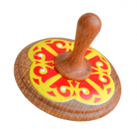 Волчок-юла с узором "Сказка"