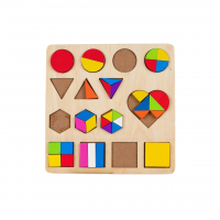 Головоломка "Дроби и целое. Развиваемся"