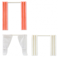 Игровой набор  для кукольного домика «Три вида штор»