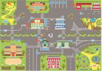 Коврик "Дорожное движение"