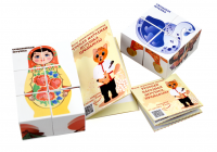 Набор деревянных кубиков РУССКАЯ НАРОДНАЯ ИГРУШКА.ПРОМЫСЛЫ. Серия Патриотическое воспитание