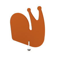 Перегородка для туалета "Улиточка"