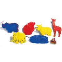 Шнуровки «Дикие животные». Набор