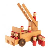 Машинка "Пожарная с красными пожарными"