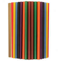 Бумага цветная односторонняя (10 цветов)