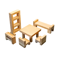 Игровой набор Фребеля "Мебель для кукольного домика"