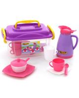 Набор детской посуды "Алиса" на 4 персоны (в контейнере)