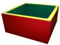 Сухой бассейн квадратный (1,5х1,5 м)