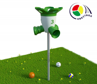 Модуль спортивный "Квестбол" Цветок 1. Модель 1