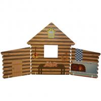 Декорация "Изба 3-х секционная" внутренняя часть