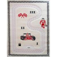 Игровой коврик "Гоночная трасса", серый (180х134 см)