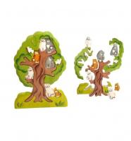 Конструктор-пазл "Кошки на дереве"