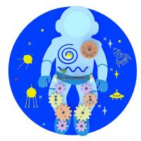 Бизиборд «Космонавт»