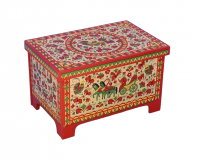 Сундук малый (Пермогорская роспись)